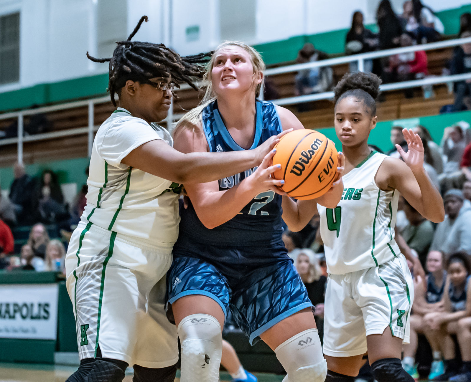 their home basketball game against West Rowan